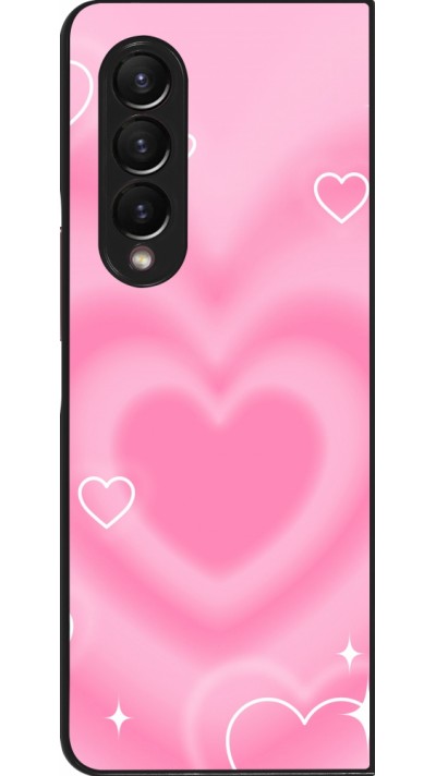 Coque Samsung Galaxy Z Fold4 - Valentine 2023 degraded pink hearts