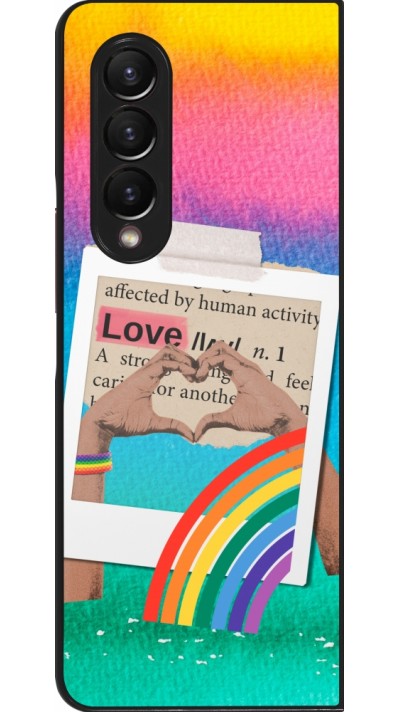 Coque Samsung Galaxy Z Fold4 - Valentine 2023 love is for everyone