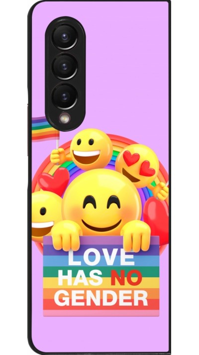 Coque Samsung Galaxy Z Fold4 - Valentine 2023 love has no gender