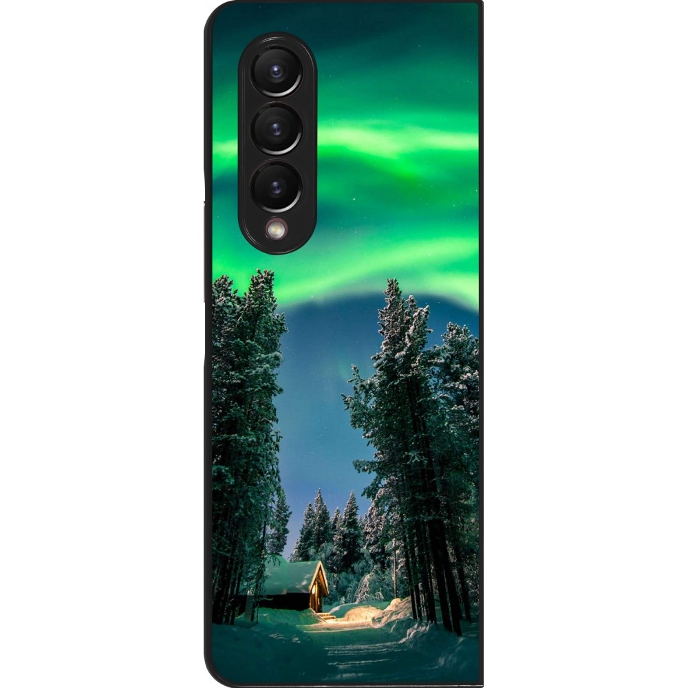 Coque Samsung Galaxy Z Fold4 - Winter 22 Northern Lights
