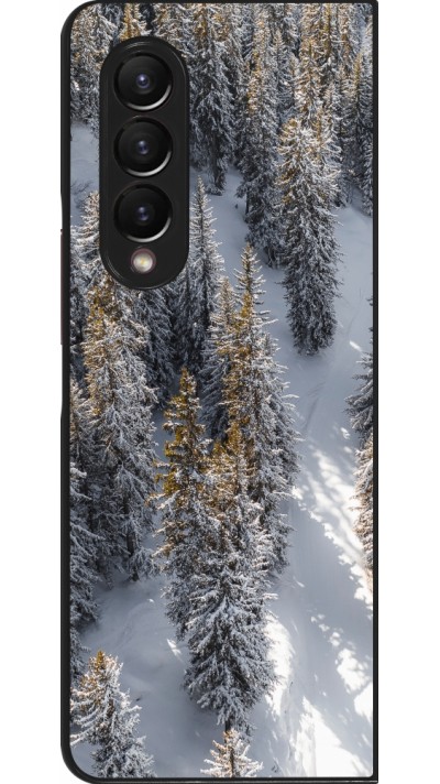 Coque Samsung Galaxy Z Fold4 - Winter 22 snowy forest