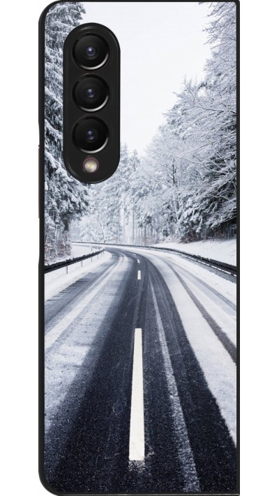Coque Samsung Galaxy Z Fold4 - Winter 22 Snowy Road