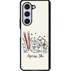 Coque Samsung Galaxy Z Fold5 - Silicone rigide noir After the sky 2026