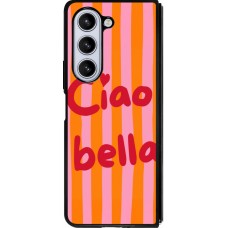 Coque Samsung Galaxy Z Fold5 - Silicone rigide noir Bye Bella 2026