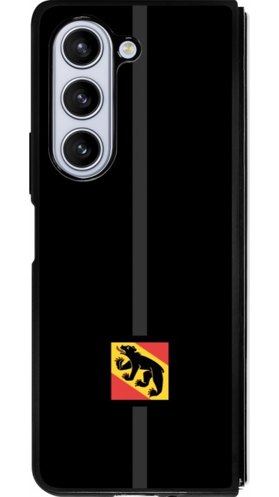 Samsung Galaxy Z Fold5 Case Hülle - Silikon schwarz Kanton BE schwarz