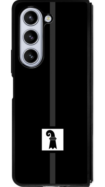 Samsung Galaxy Z Fold5 Case Hülle - Silikon schwarz Kanton BS schwarz