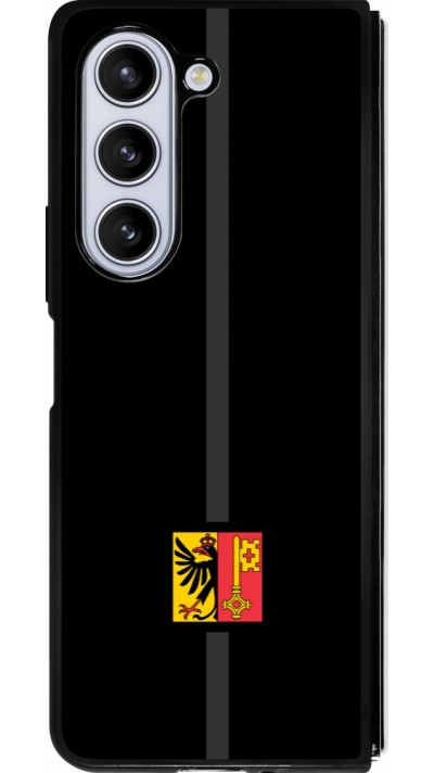 Samsung Galaxy Z Fold5 Case Hülle - Silikon schwarz Kanton GE schwarz