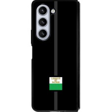 Coque Samsung Galaxy Z Fold5 - Silicone rigide noir Canton VD noir
