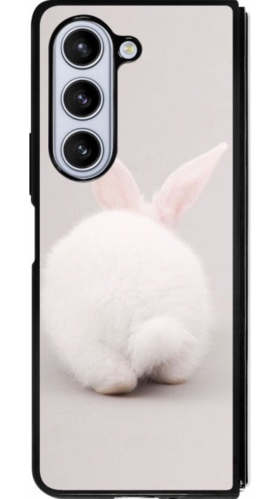 Samsung Galaxy Z Fold5 Case Hülle - Silikon schwarz Easter 2024 bunny butt