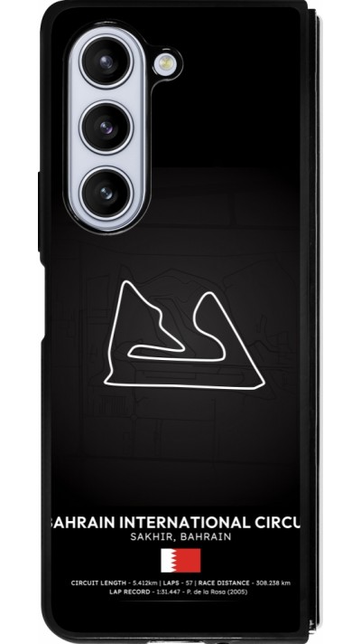 Coque Samsung Galaxy Z Fold5 - Silicone rigide noir F1 Track 2025 Bahrain