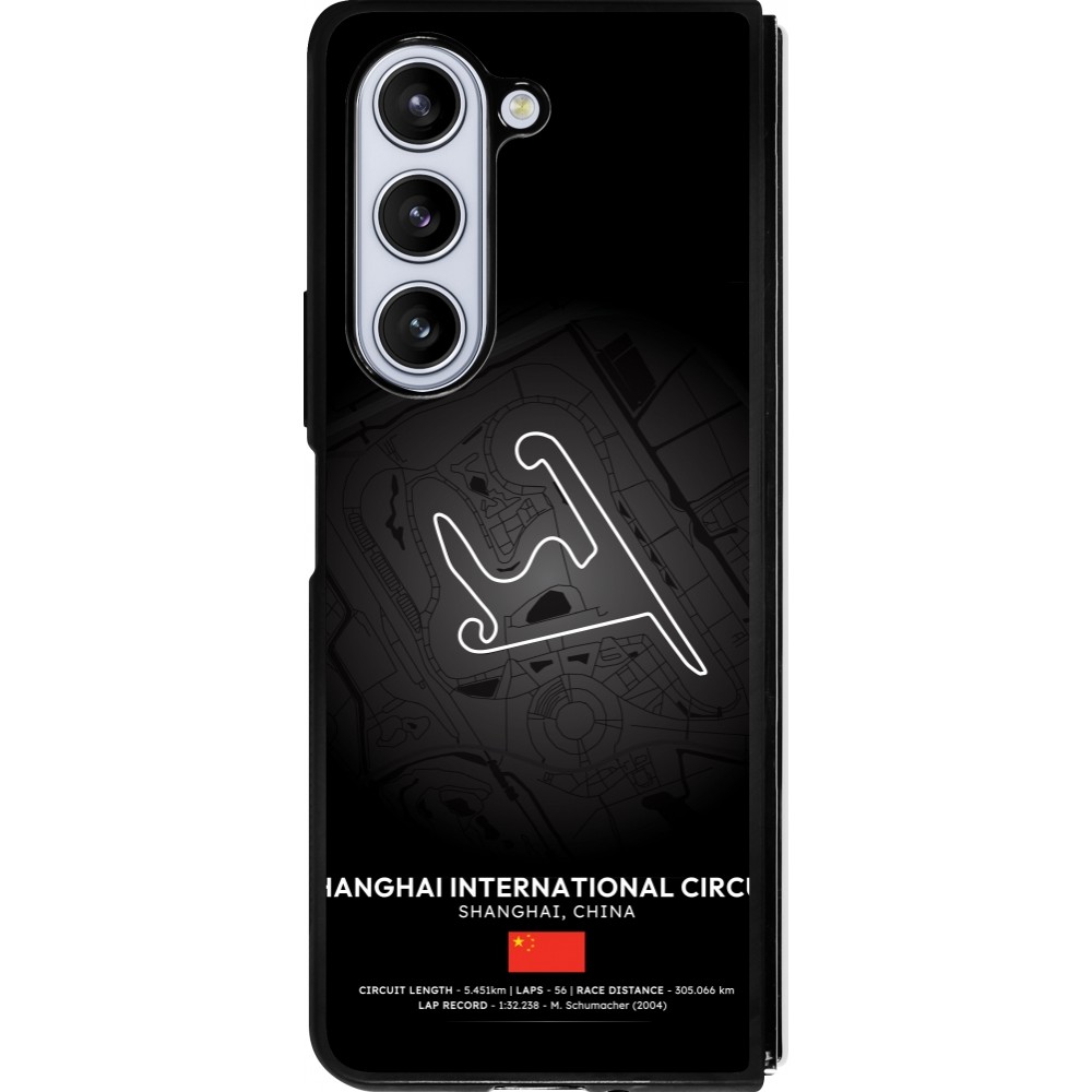 Coque Samsung Galaxy Z Fold5 - Silicone rigide noir F1 Track 2025 China