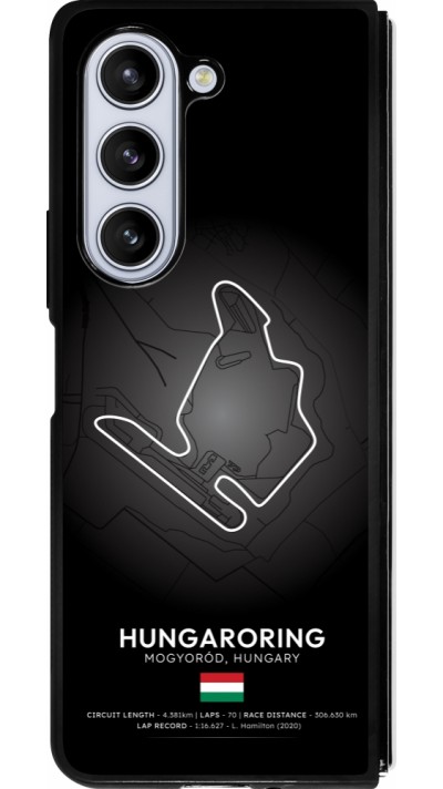 Coque Samsung Galaxy Z Fold5 - Silicone rigide noir F1 Track 2025 Hungary