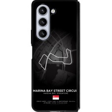 Samsung Galaxy Z Fold5 Case Hülle - Silikon schwarz F1 Track 2025 Singapore