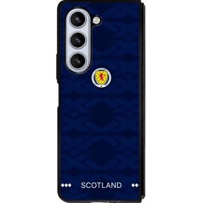 Samsung Galaxy Z Fold5 Case Hülle - Silikon schwarz Schottland 2026 personalisierbares Fussballtrikot