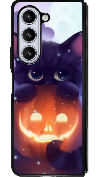 Coque Samsung Galaxy Z Fold5 - Silicone rigide noir Halloween 17 15