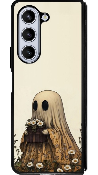 Samsung Galaxy Z Fold5 Case Hülle - Silikon schwarz Halloween 2025 Ghost gardener Samsung Galaxy Z Fold5 Case Hülle - Silikon schwarz Halloween 2025 Ghost gardener