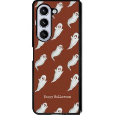 Samsung Galaxy Z Fold5 Case Hülle - Silikon schwarz Halloween 2025 Pattern of ghosts