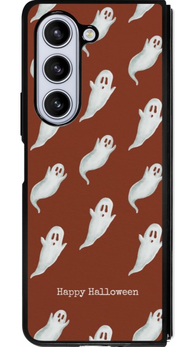 Samsung Galaxy Z Fold5 Case Hülle - Silikon schwarz Halloween 2025 Pattern of ghosts Samsung Galaxy Z Fold5 Case Hülle - Silikon schwarz Halloween 2025 Pattern of ghosts