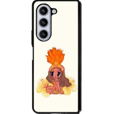 Coque Samsung Galaxy Z Fold5 - Silicone rigide noir Karol G Tropicoqueta