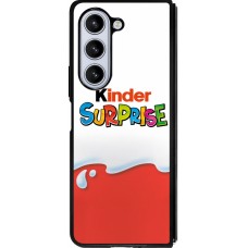 Coque Samsung Galaxy Z Fold5 - Silicone rigide noir Kinder Surprise