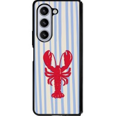 Coque Samsung Galaxy Z Fold5 - Silicone rigide noir Red lobster 2026
