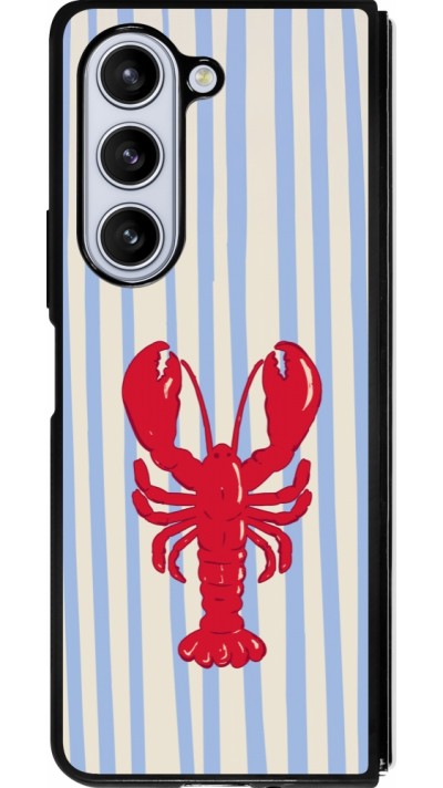 Samsung Galaxy Z Fold5 Case Hülle - Silikon schwarz Red lobster 2026