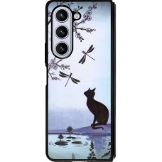 Coque Samsung Galaxy Z Fold5 - Silicone rigide noir Spring 19 12