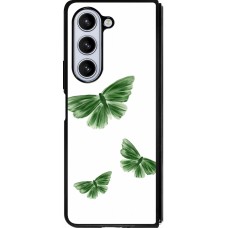 Coque Samsung Galaxy Z Fold5 - Silicone rigide noir Butterflies 2026