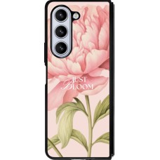 Coque Samsung Galaxy Z Fold5 - Silicone rigide noir Just Bloom 2026