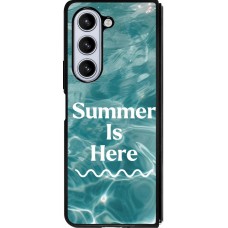 Coque Samsung Galaxy Z Fold5 - Silicone rigide noir Summer 2025 Summer is here