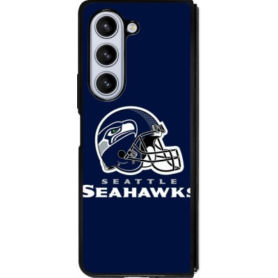Samsung Galaxy Z Fold5 Case Hülle - Silikon schwarz Super Bowl 26 Seattle 3