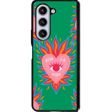 Coque Samsung Galaxy Z Fold5 - Silicone rigide noir Viva la vida 2026