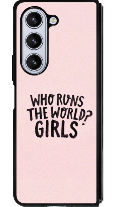 Samsung Galaxy Z Fold5 Case Hülle - Silikon schwarz Womens day 2026 3