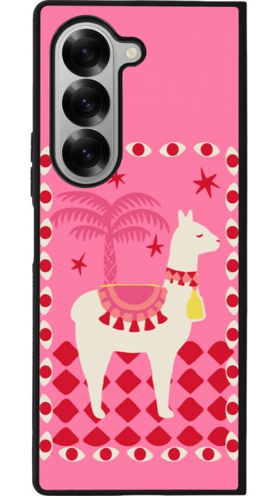 Coque Samsung Galaxy Z Fold6 - Silicone rigide noir Alpaca 2026