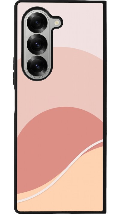 Coque Samsung Galaxy Z Fold6 - Silicone rigide noir Autumn 22 abstract sunrise