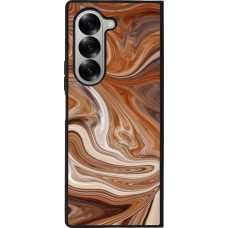 Coque Samsung Galaxy Z Fold6 - Silicone rigide noir Autumn 2024 marbe