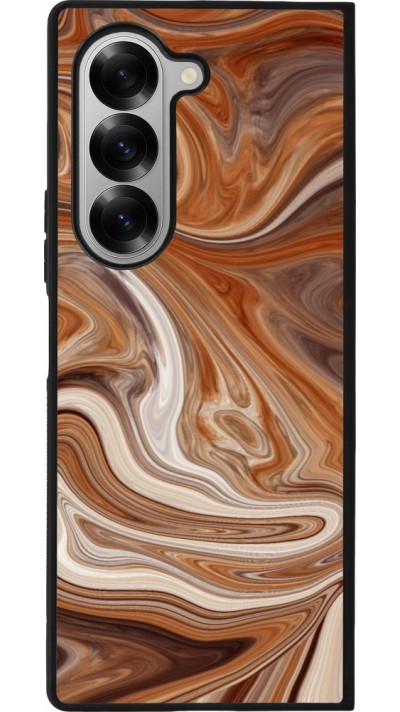 Coque Samsung Galaxy Z Fold6 - Silicone rigide noir Autumn 2024 marbe