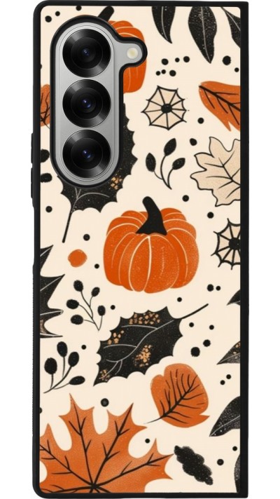 Coque Samsung Galaxy Z Fold6 - Silicone rigide noir Autumn 2024 nature