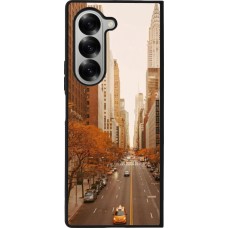 Coque Samsung Galaxy Z Fold6 - Silicone rigide noir Autumn 2024 New York city