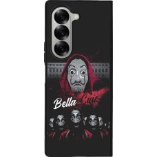 Coque Samsung Galaxy Z Fold6 - Silicone rigide noir Bella Ciao