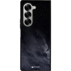 Coque Samsung Galaxy Z Fold6 - Silicone rigide noir Black Sky Clouds