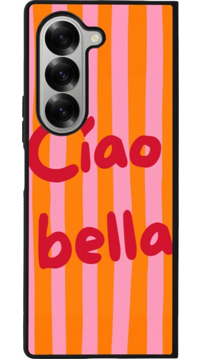 Coque Samsung Galaxy Z Fold6 - Silicone rigide noir Bye Bella 2026