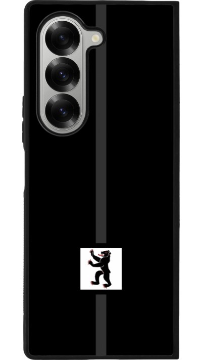 Samsung Galaxy Z Fold6 Case Hülle - Silikon schwarz Kanton AI schwarz