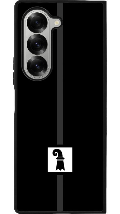 Samsung Galaxy Z Fold6 Case Hülle - Silikon schwarz Kanton BS schwarz