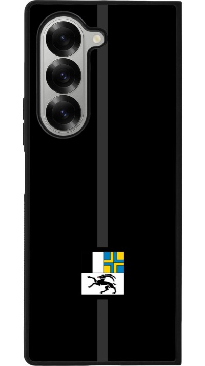 Samsung Galaxy Z Fold6 Case Hülle - Silikon schwarz Kanton GR schwarz