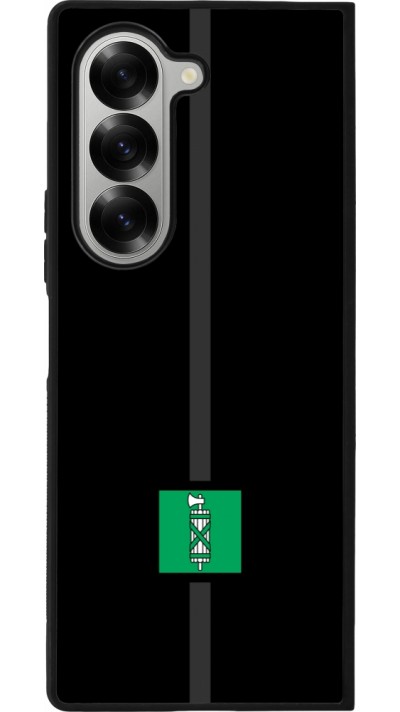 Samsung Galaxy Z Fold6 Case Hülle - Silikon schwarz Kanton SG schwarz