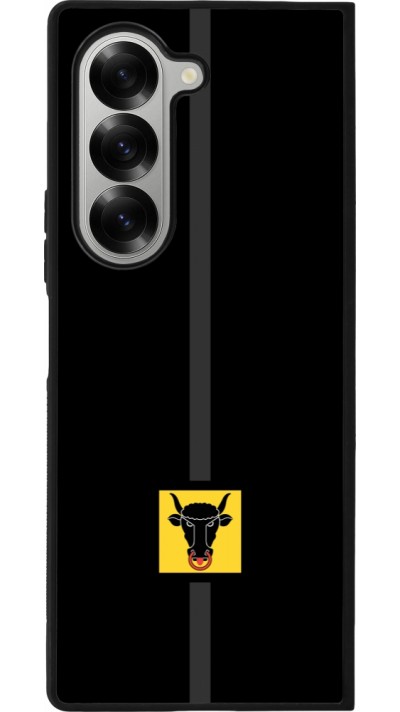 Samsung Galaxy Z Fold6 Case Hülle - Silikon schwarz Kanton UR schwarz