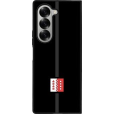 Samsung Galaxy Z Fold6 Case Hülle - Silikon schwarz Kanton VS schwarz