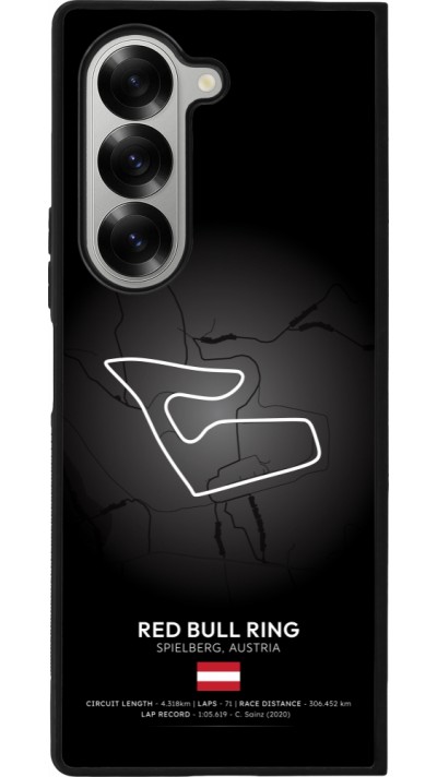 Samsung Galaxy Z Fold6 Case Hülle - Silikon schwarz F1 Track 2025 Austria