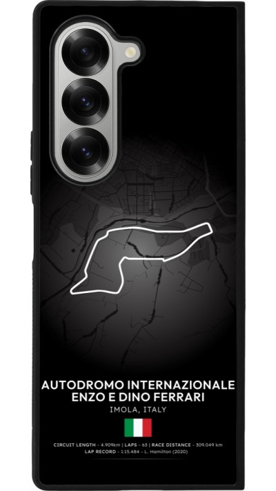 Samsung Galaxy Z Fold6 Case Hülle - Silikon schwarz F1 Track 2025 Emilia-Rogmana
